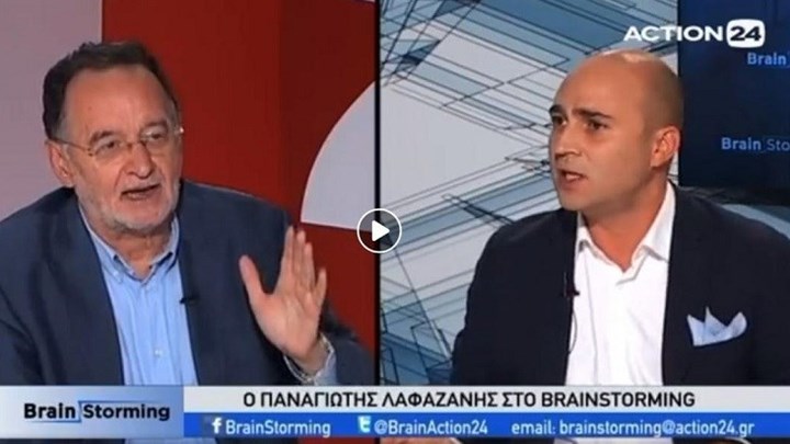 Άγριος καβγάς on air Λαφαζάνη – Μπογδάνου – ΒΙΝΤΕΟ