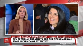 Νέα αποκάλυψη για την υπόθεση Λαγούδη: Δεν βρέθηκαν εμβάσματα της στους λογαριασμούς του γιατρού – ΒΙΝΤΕΟ