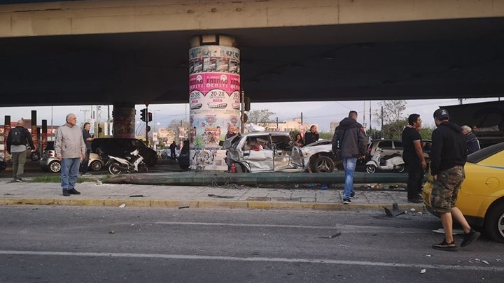 Οι πρώτες εικόνες από το σοβαρό τροχαίο στον Κηφισό – ΦΩΤΟ