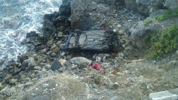 Τραγωδία στην Κύπρο: Νεκρό ζευγάρι τουριστών από την πτώση του αυτοκινήτου τους σε γκρεμό