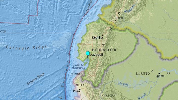 Σεισμός 5,1 Ρίχτερ στο Εκουαδόρ