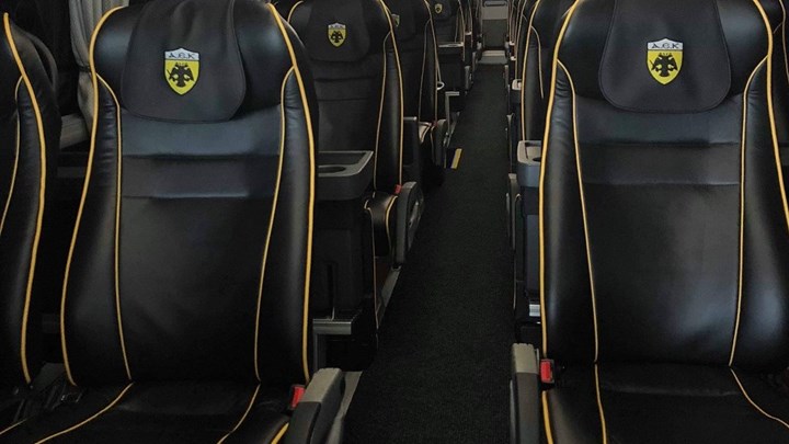 Το νέο πούλμαν της ΑΕΚ είναι έτοιμο και εντυπωσιακό – ΦΩΤΟ