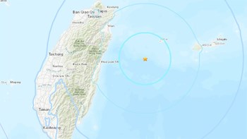 Σεισμός 6 Ρίχτερ στην Ταϊβάν