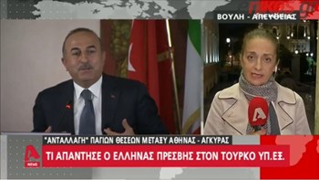 Τι απάντησε ο Έλληνας πρέσβης στον Τσαβούσογλου – ΒΙΝΤΕΟ