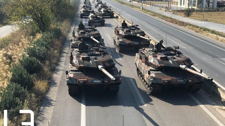 Δείτε την πρόβα των αρμάτων μάχης για την στρατιωτική παρέλαση της 28ης Οκτωβρίου – ΒΙΝΤΕΟ