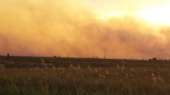 Σε εξέλιξη μεγάλη πυρκαγιά στην Βαμβακιά Σερρών –  ΒΙΝΤΕΟ – ΦΩΤΟ