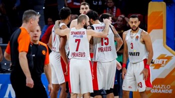 Ολυμπιακός – Μακάμπι Τελ Αβίβ 45-37 (ΗΜ.)