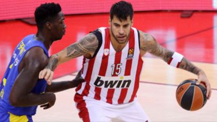 Ολυμπιακός – Μακάμπι Τελ Αβίβ 68-57 (30′)