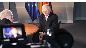 Σόιμπλε: Κατηγορήθηκα ότι παραήμουν γενναιόδωρος με την Ελλάδα