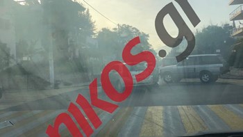 Καραμπόλα τριών οχημάτων στη Φιλοθέη – ΦΩΤΟ αναγνώστη