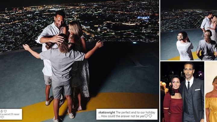 Συγκινητικές στιγμές – Ο Ρίο Φέρντιναντ έκανε πρόταση γάμου στην αγαπημένη του παρουσία των τριών παιδιών του – ΦΩΤΟ