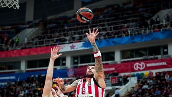 ΤΣΣΚΑ Μόσχας – Ολυμπιακός 52-44 (30′)