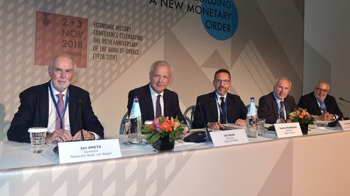 Στουρνάρας: Οι ελληνικές τράπεζες έχουν από τους υψηλότερους δείκτες κεφαλαιακής επάρκειας στην Ευρωζώνη