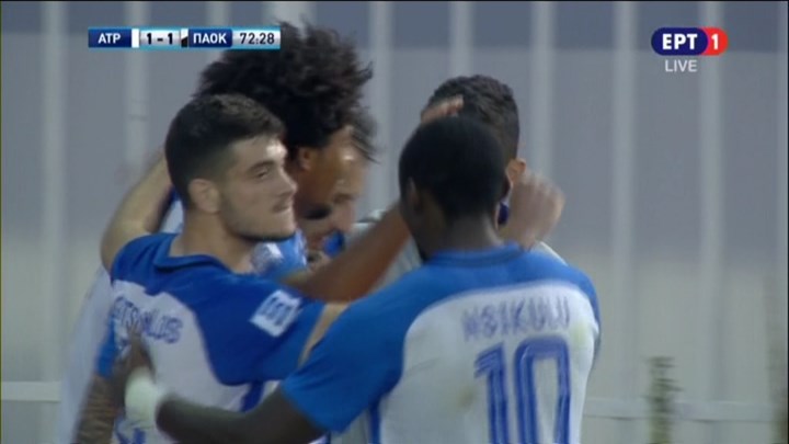 Live: Ατρόμητος – ΠΑΟΚ 1-1 (73′)