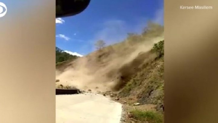Η στιγμή της κατολίσθησης σε βουνό των Φιλιππίνων – ΒΙΝΤΕΟ
