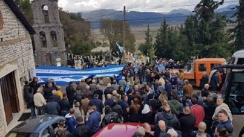 Αργυρόκαστρο: 12 προσαγωγές μετά την κηδεία του Κωνσταντίνου Κατσίφα