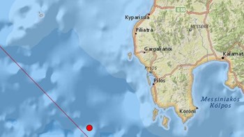 Σεισμός 3,7 Ρίχτερ νοτιοδυτικά της Πύλου