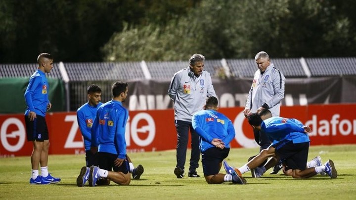 Αυτά είπε ο Αναστασιάδης στην πρώτη του προπόνηση με τους παίκτες της Εθνικής