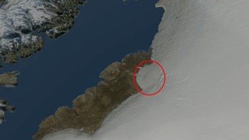 Κάτω από τους πάγους της Γροιλανδίας βρέθηκε τεράστιος κρατήρας