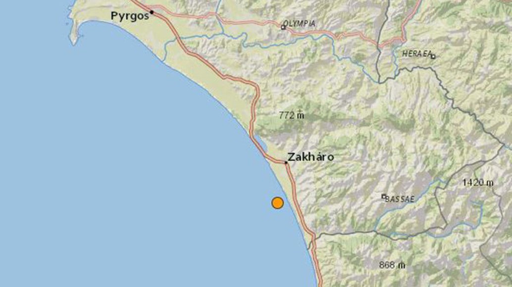 Σεισμός 4,1 Ρίχτερ στην Ηλεία