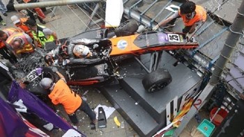 Νέο συγκλονιστικό βίντεο από το ατύχημα στην Φόρμουλα 3