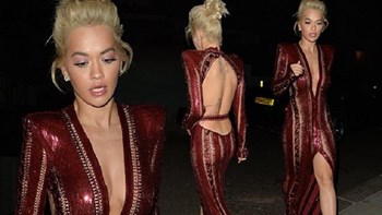 Ζαλίζει το ντεκολτέ της Ρίτα Όρα – ΦΩΤΟ