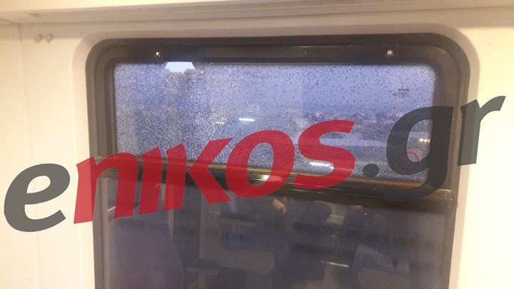 Επίθεση σε συρμό του Προαστιακού στον Ασπρόπυργο – ΦΩΤΟ αναγνώστη