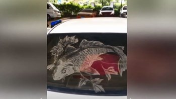 Κάνει έργα τέχνης με μία …μπατονέτα – ΒΙΝΤΕΟ