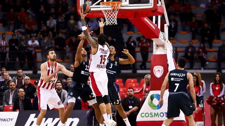 Ολυμπιακός – Ρεάλ 88-83 (ΤΕΛΙΚΟ)