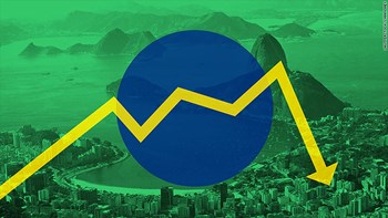 Αναθεωρήθηκε προς τα κάτω η πρόβλεψη για το ποσοστό ανάπτυξης της Βραζιλίας