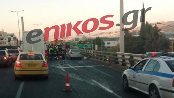 Τροχαίο ατύχημα στον Κηφισό – ΦΩΤΟ αναγνώστη