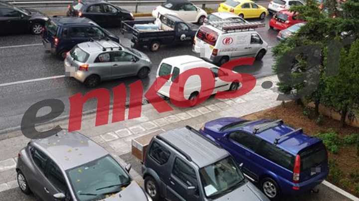 Κυκλοφοριακό κομφούζιο στην Αθήνα λόγω της κακοκαιρίας – Ποιοι δρόμοι είναι μποτιλιαρισμένοι
