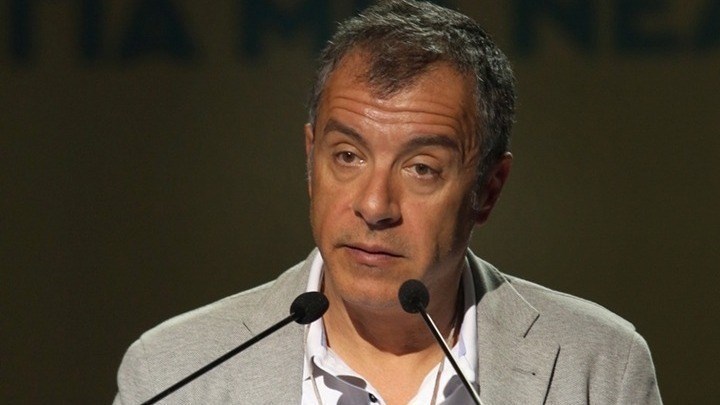 Συνάντηση Σταύρου Θεοδωράκη με εκπροσώπους της Εκκλησίας της Κρήτης