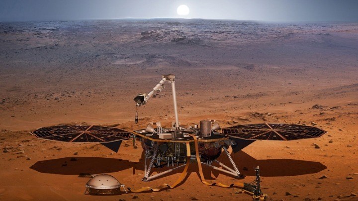 Ιστορική στιγμή: Το Insight προσεδαφίστηκε στον πλανήτη Άρη