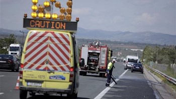 Σοβαρό τροχαίο  με τραυματίες στην Εθνική Κορίνθου – Τριπόλεως