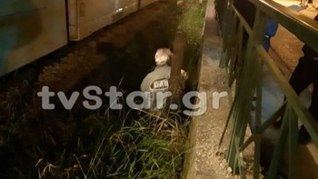 «Άγιο» είχε άνδρας στη Λαμία: Τον παρέσυρε το τρένο, αλλά επέζησε – ΦΩΤΟ