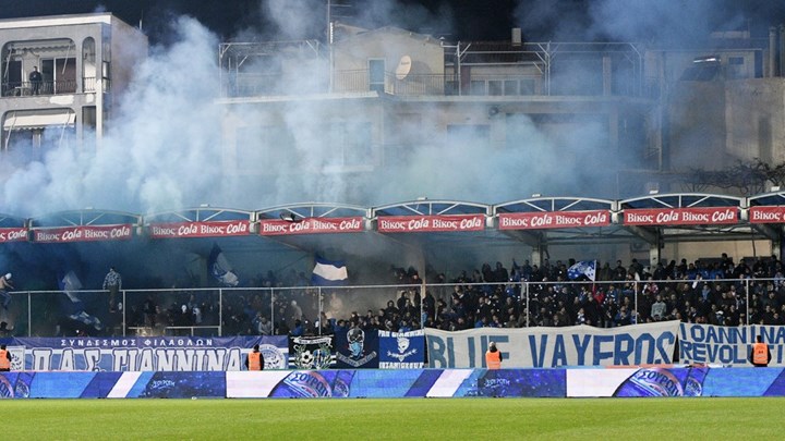 Το πανό που εξαγρίωσε τους Κρητικούς στα Γιάννενα – ΦΩΤΟ