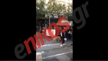 Διαμαρτυρία μαθητών του Καλλιτεχνικού Σχολείου Θεσσαλονίκης- ΒΙΝΤΕΟ αναγνώστη