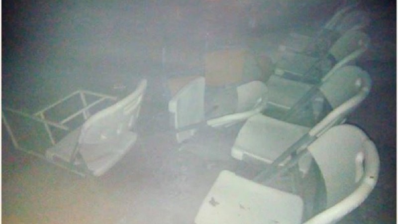 Φωτιά στο  Πνευματικό Κέντρο Λαγκαδά – Εμπρησμό καταγγέλλει ο δήμαρχος- ΦΩΤΟ