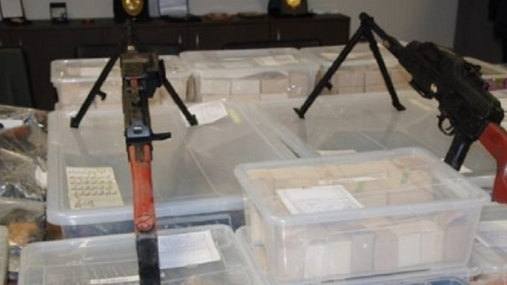 Oπλοστάσιο ανακαλύφθηκε στη Σόφια σε ευρεία αστυνομική επιχείρηση – ΦΩΤΟ