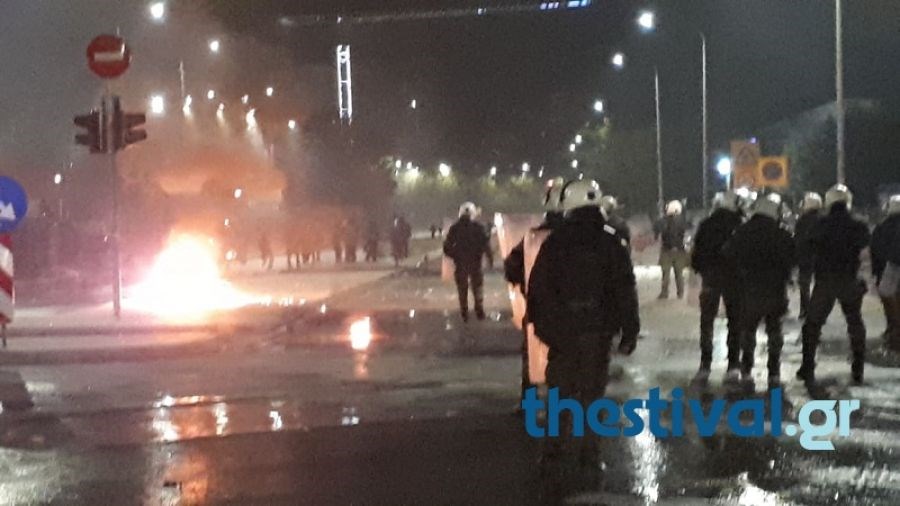 Εκτονώθηκε η κατάσταση στο κέντρο της Θεσσαλονίκης