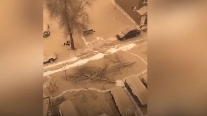 Έπεσε… κίτρινο χιόνι στην Κίνα – ΒΙΝΤΕΟ