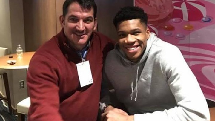 Η συνάντηση του Πύρρου Δήμα με τον Γιάννη Αντετοκούνμπο – ΦΩΤΟ