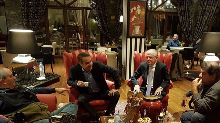 Μητσοτάκης, Καραμανλής, Λυκουρέντζος και Ζαγορίτης τα είπαν στην Αρκαδία