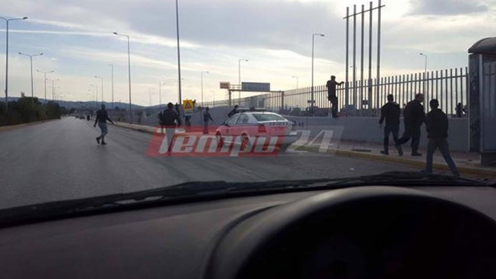 Ένταση στο λιμάνι της Πάτρας με μετανάστες