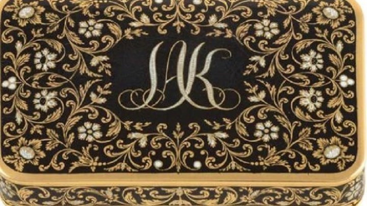 Στο “σφυρί” η χρυσή ταμπακιέρα του Καποδίστρια