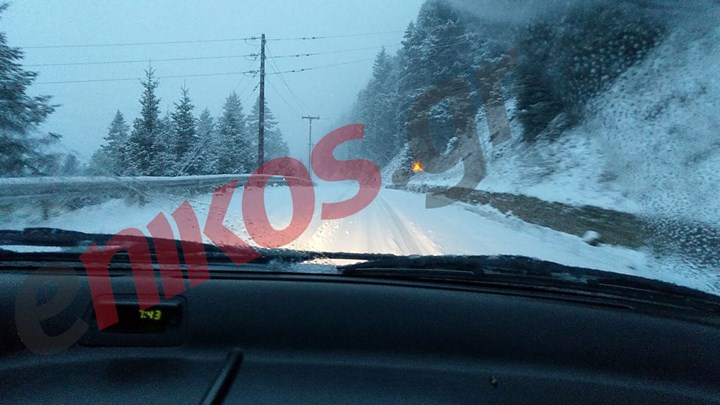 Στα “λευκά” η Ευρυτανία – ΦΩΤΟ αναγνώστη