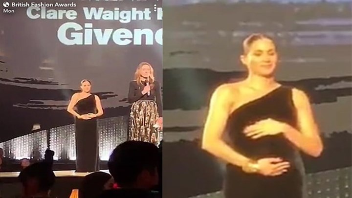 Έλαμψε η Μέγκαν στα βραβεία Μόδας του Λονδίνου – Κλώτσησε το μωρό ενώ η Δούκισσα ήταν στη σκηνή – ΒΙΝΤΕΟ