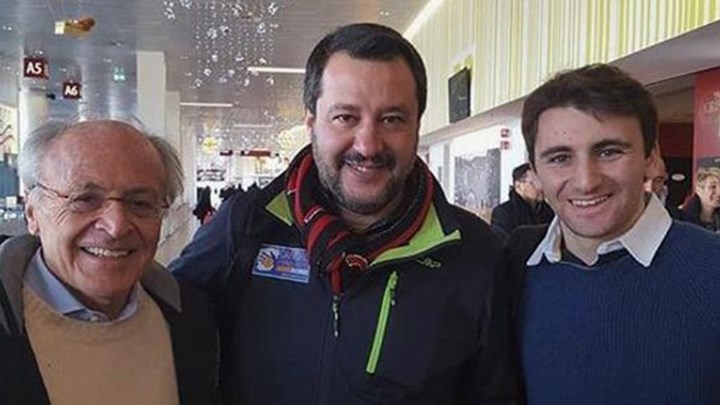 Στην Αθήνα ο Σαλβίνι για να δει το Ολυμπιακός-Μίλαν – ΦΩΤΟ