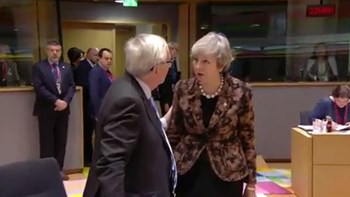 Ο καβγάς Γιούνκερ-Μέι στη Σύνοδο Κορυφής – ΒΙΝΤΕΟ